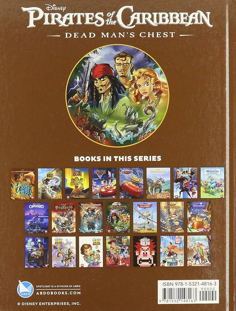 洋書 Pirates of the Caribbean DeadMan'sChest Pirates of the Caribbean: Dead Man's Chest | Amazon.com.br